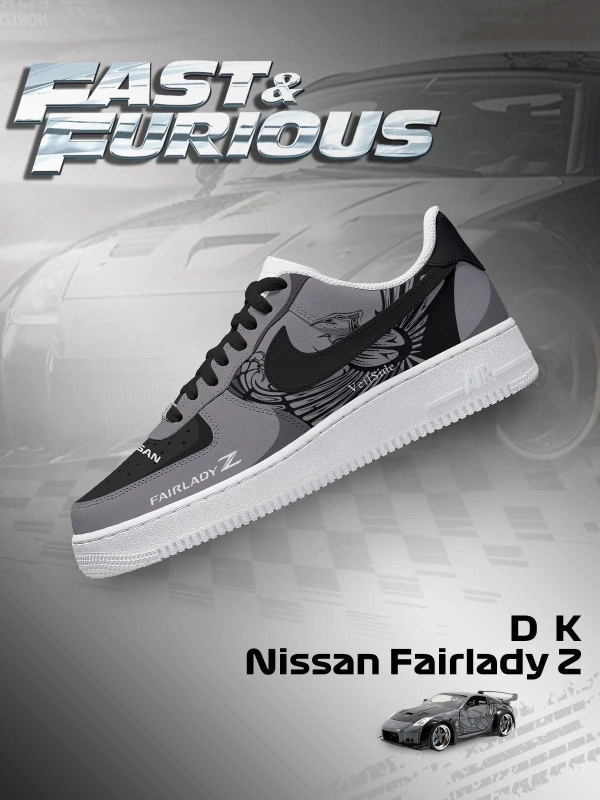 D. K. Fairlady Z Custom Shoes
