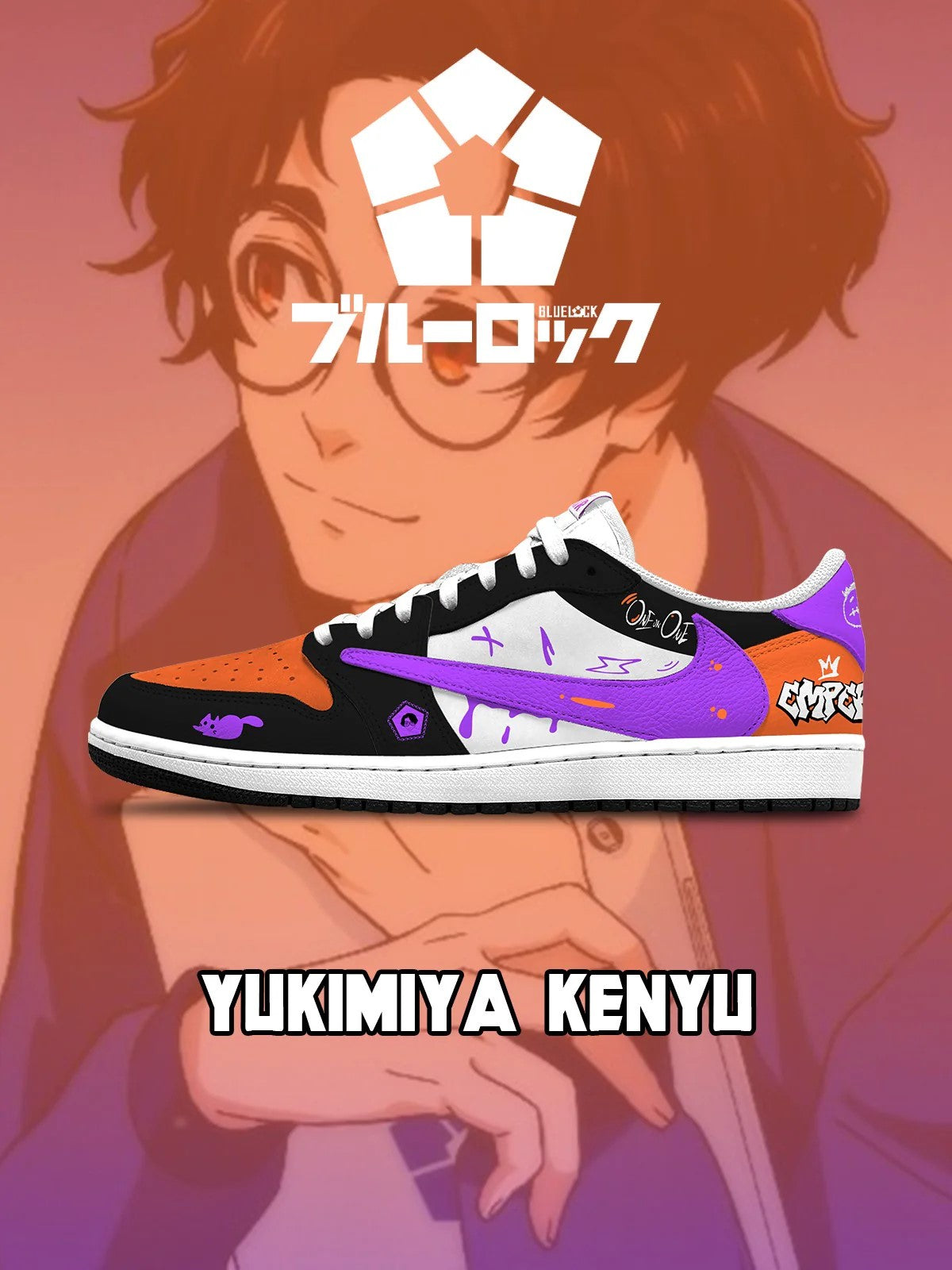Yukimiya Kenyu V.1 Custom Shoes