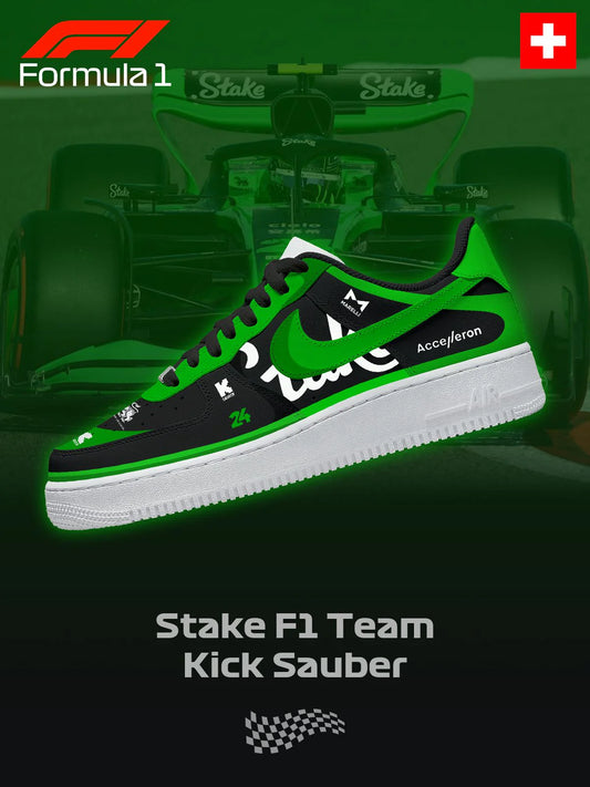 Custom Sauber F.1 Sneakers For Women and Men