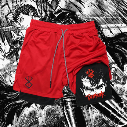 Shorts for Men Anime Gym