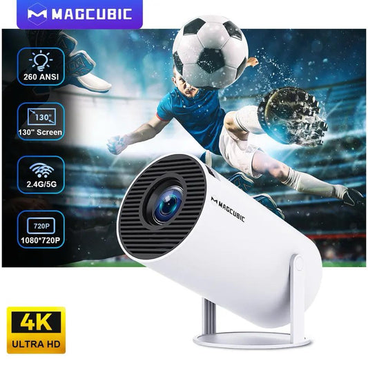 Projector Portable Android 11 4K 1280*720P HY300 Dual Wifi