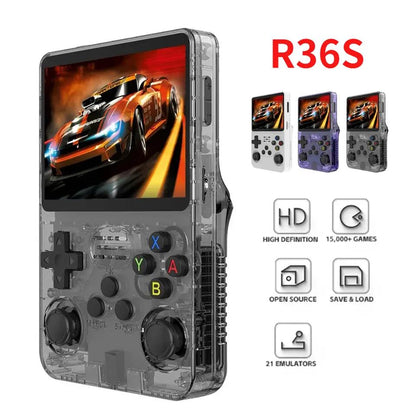 R36S Retro Handheld Video Game Console