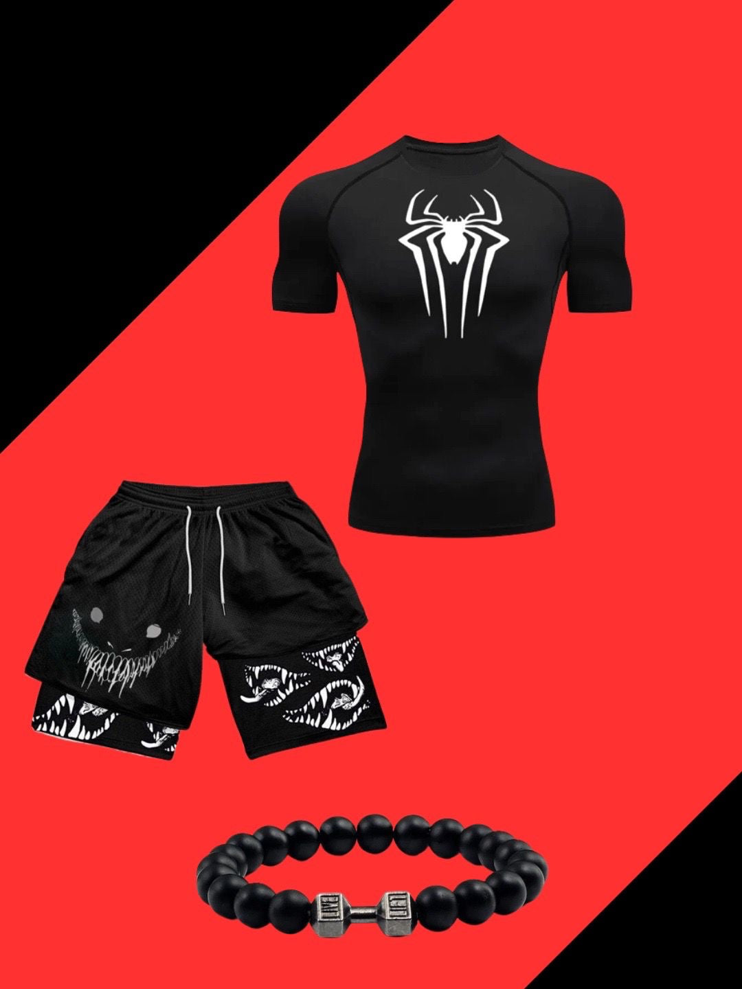 Men's Gym Compression Set