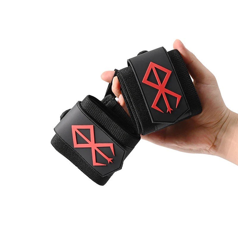 Anime Fitness Weightlifting Wrist Wraps