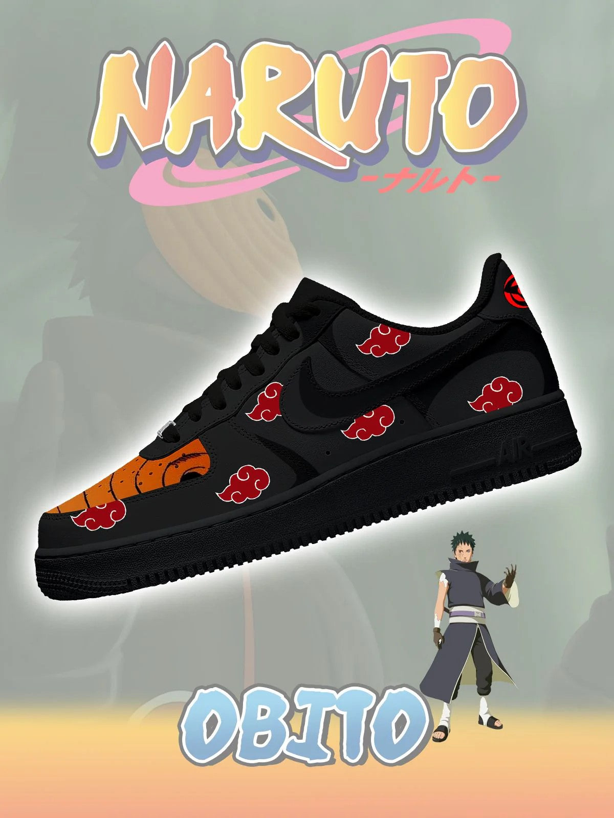 Obito Custom Shoes