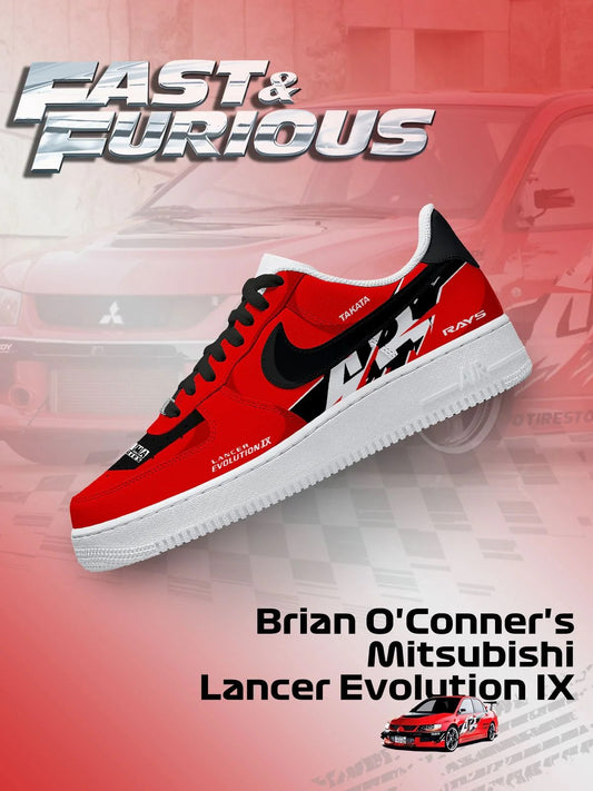 Brian O'Conner's Lancer Evolution IX Custom Shoes