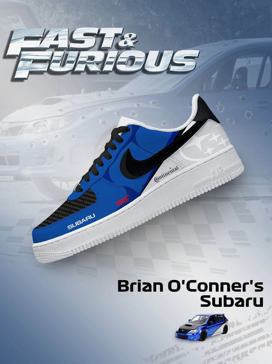 Brian O'Conner's Impreza WRX STI Custom Shoes