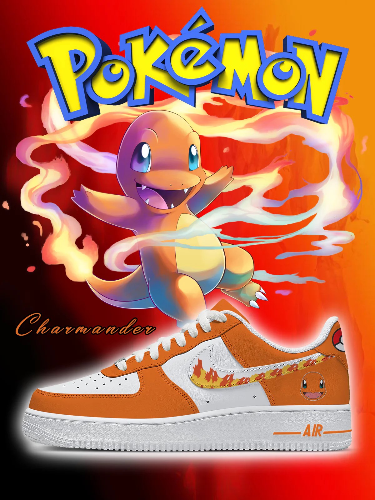 Charmander Custom Shoes