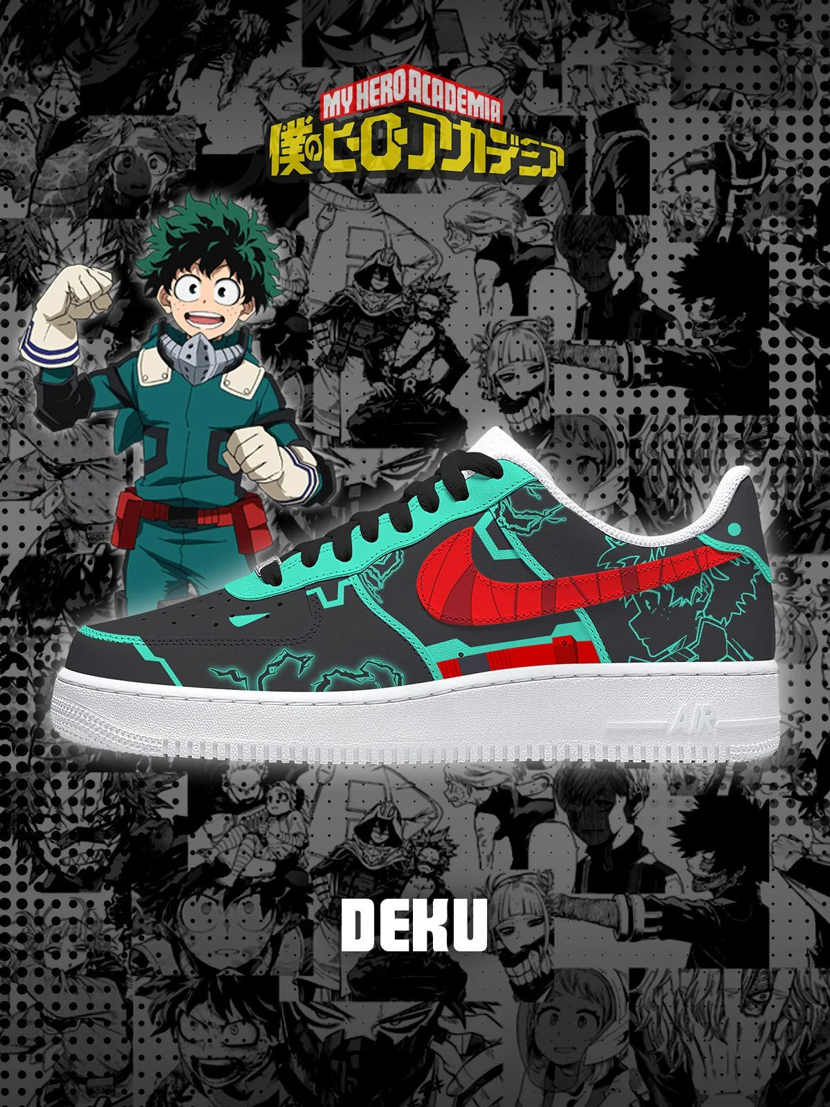 Deku Custom Shoes