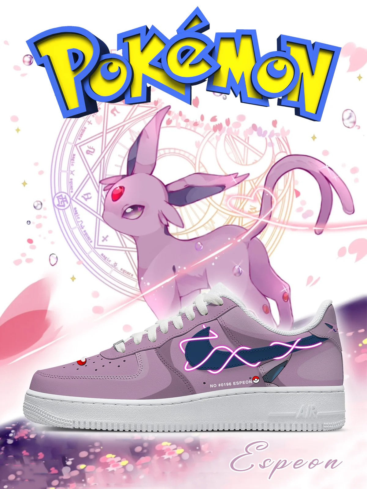 Espeon Custom Shoes