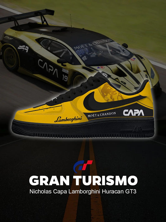 Nicholas Capa Huracan GT3 Custom Shoes