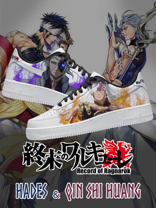 Hades and Qin Shi Huang V.1 Custom Shoes