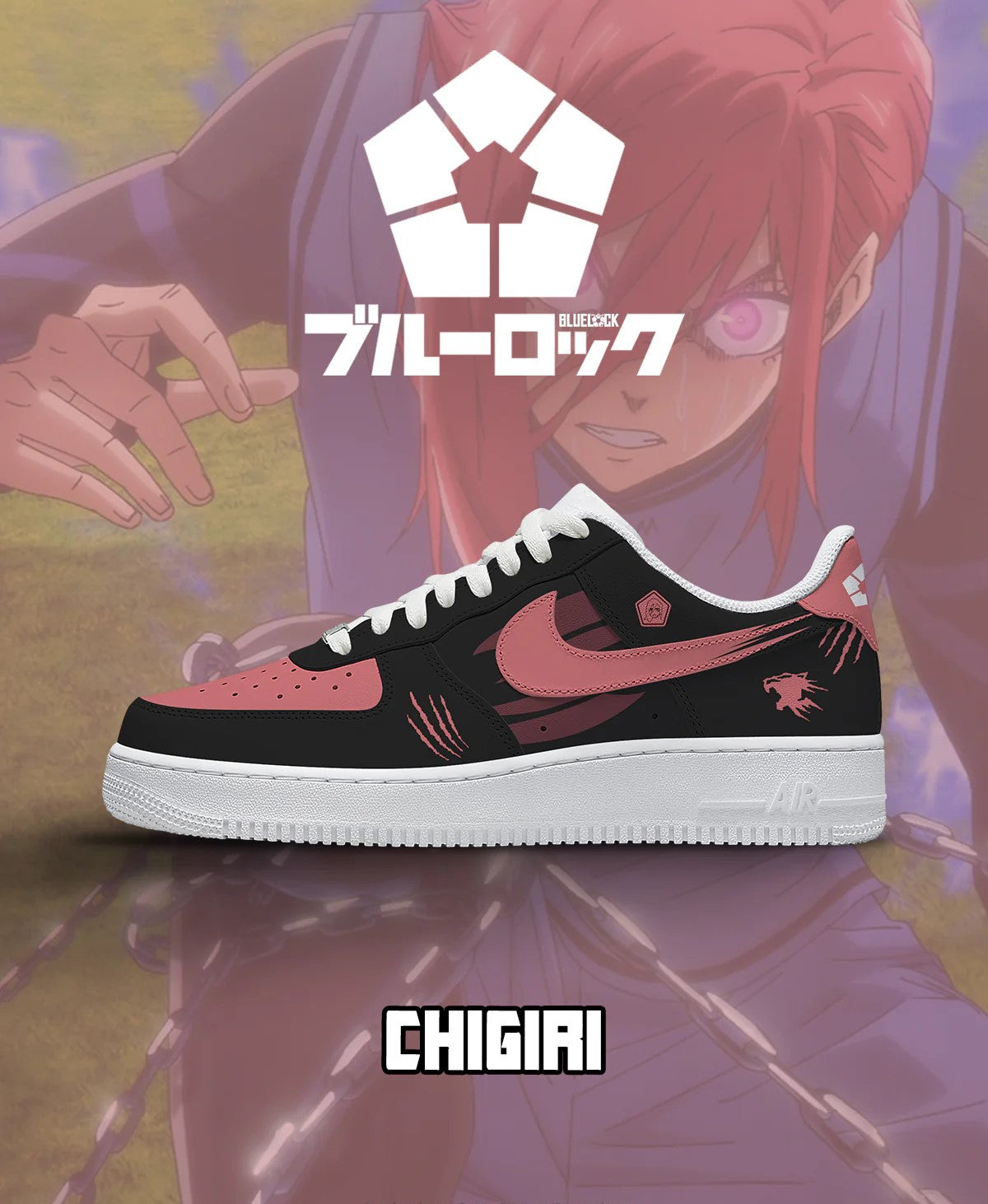 Hyoma Chigir Custom Shoes