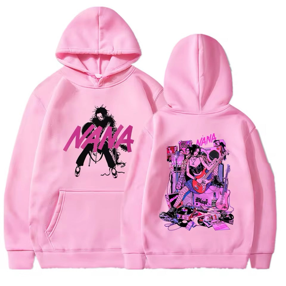 Anime Nana Printed Hoodies Harajuku