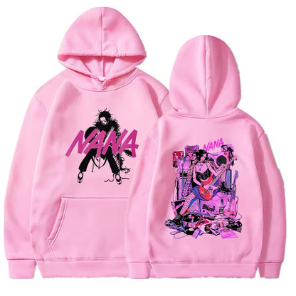 Anime Nana Printed Hoodies Harajuku