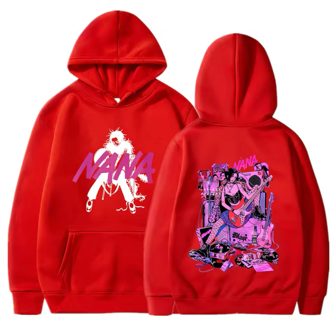 Anime Nana Printed Hoodies Harajuku