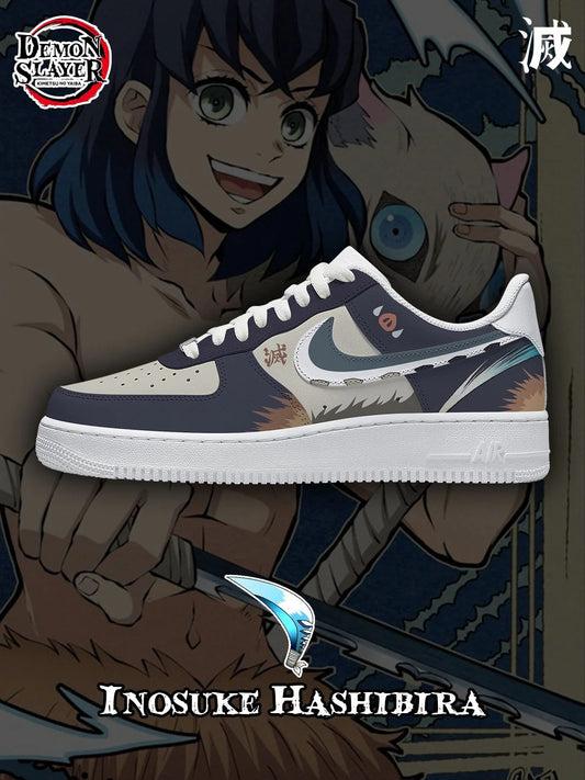 Inosuke Hashibira Custom Shoes