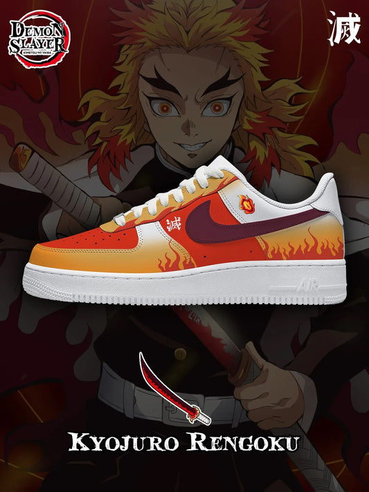 Kyojuro Rengoku Custom Shoes