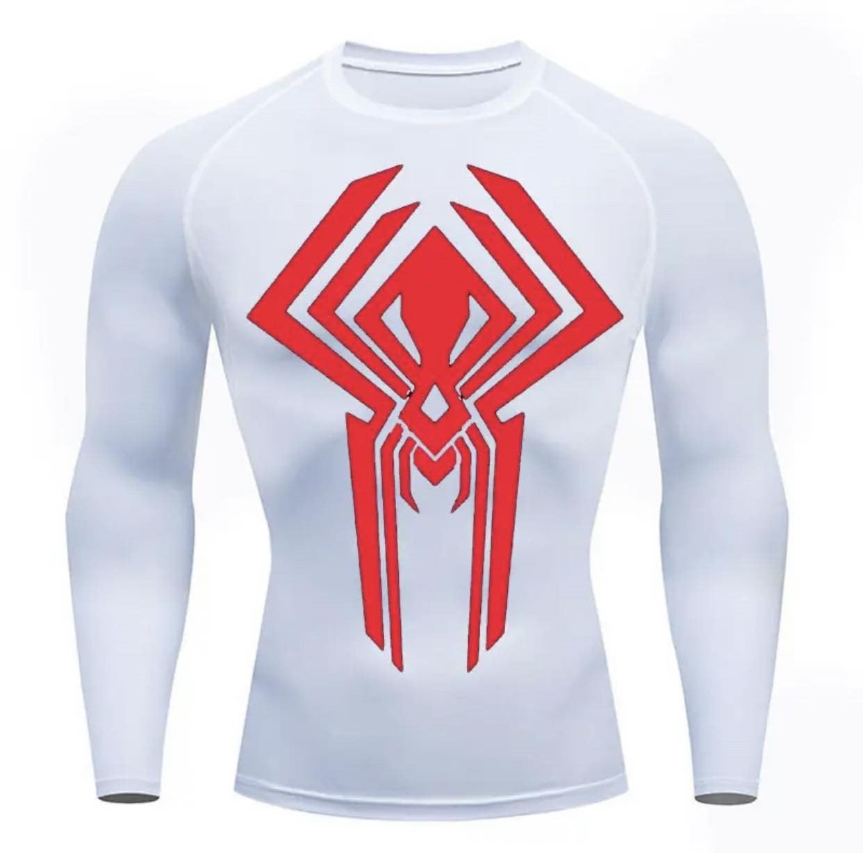 T-Shirt Men's Fitness Sun Protection Sports Spider Anime