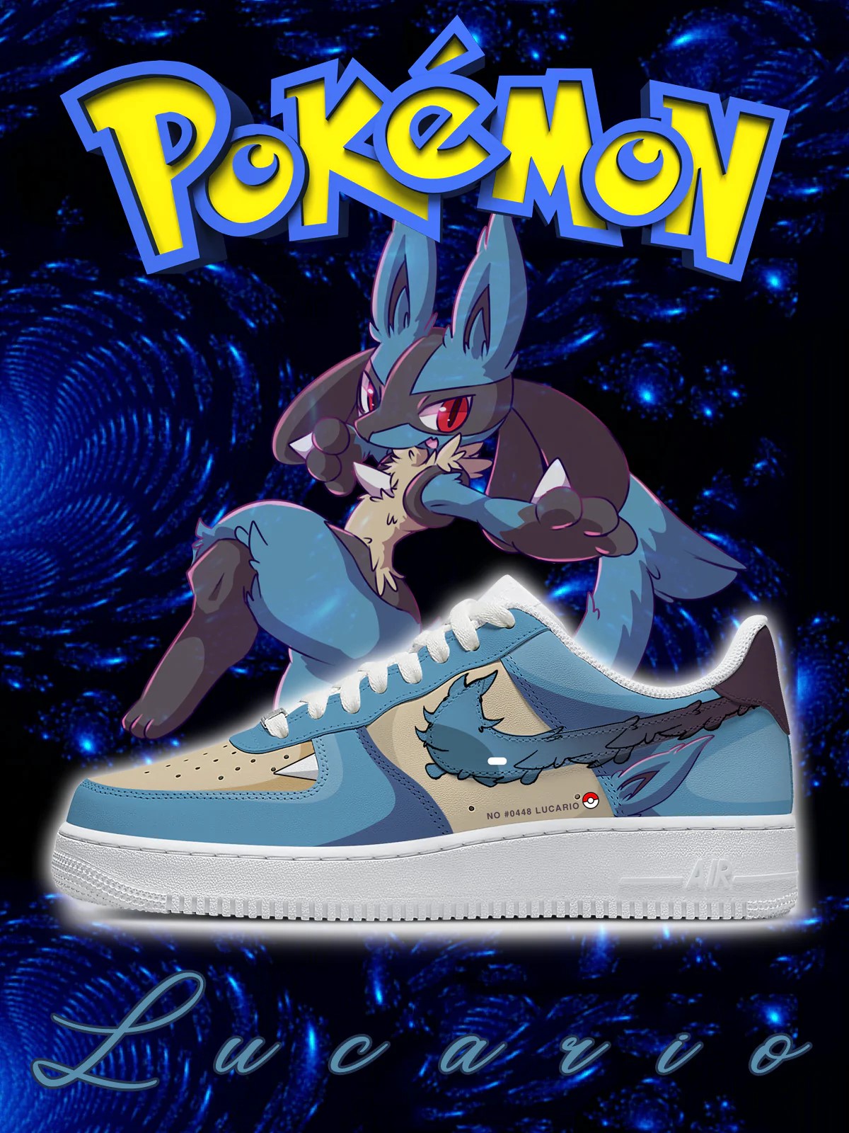 Lucario Custom Shoes