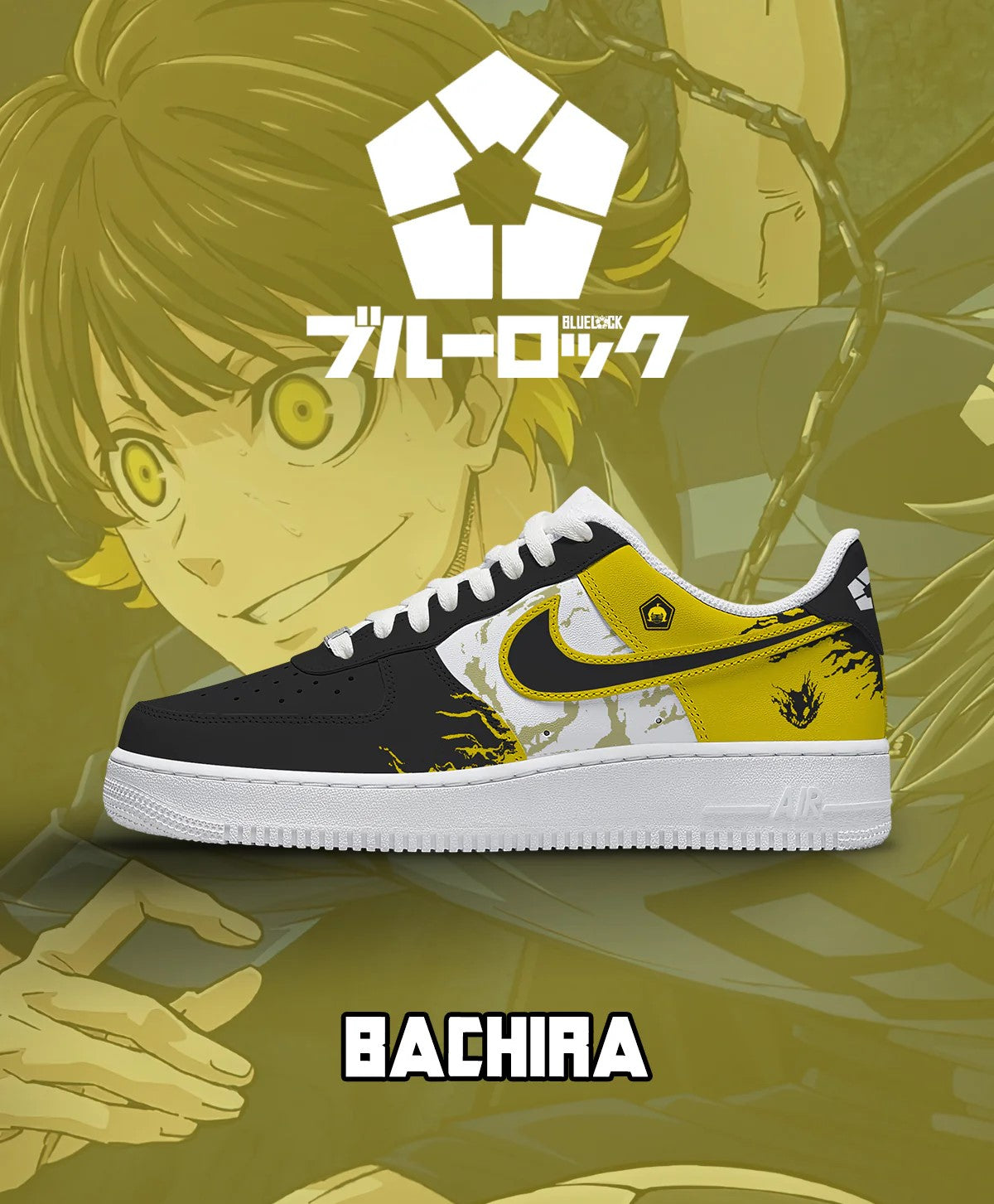 Meguru Bachira Custom Shoes