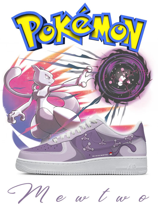 Mewtwo II Custom Shoes