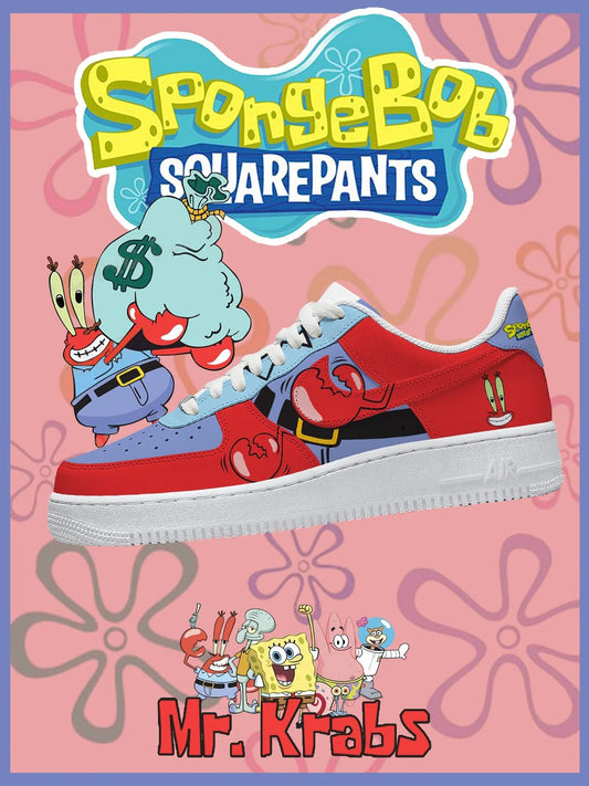 Mr. Krabs V.1 Custom Shoes