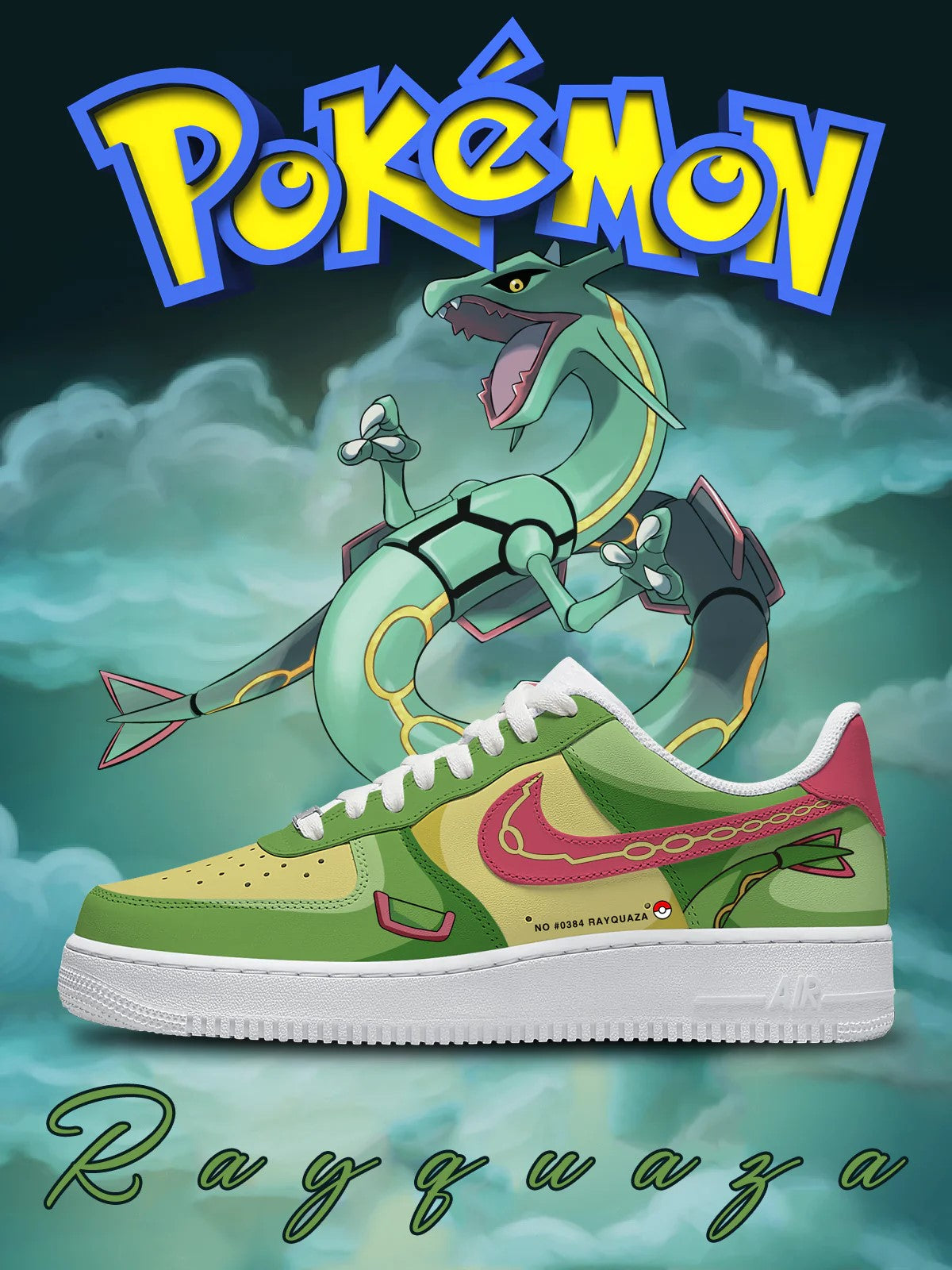 Rayquaza Custom Shoes