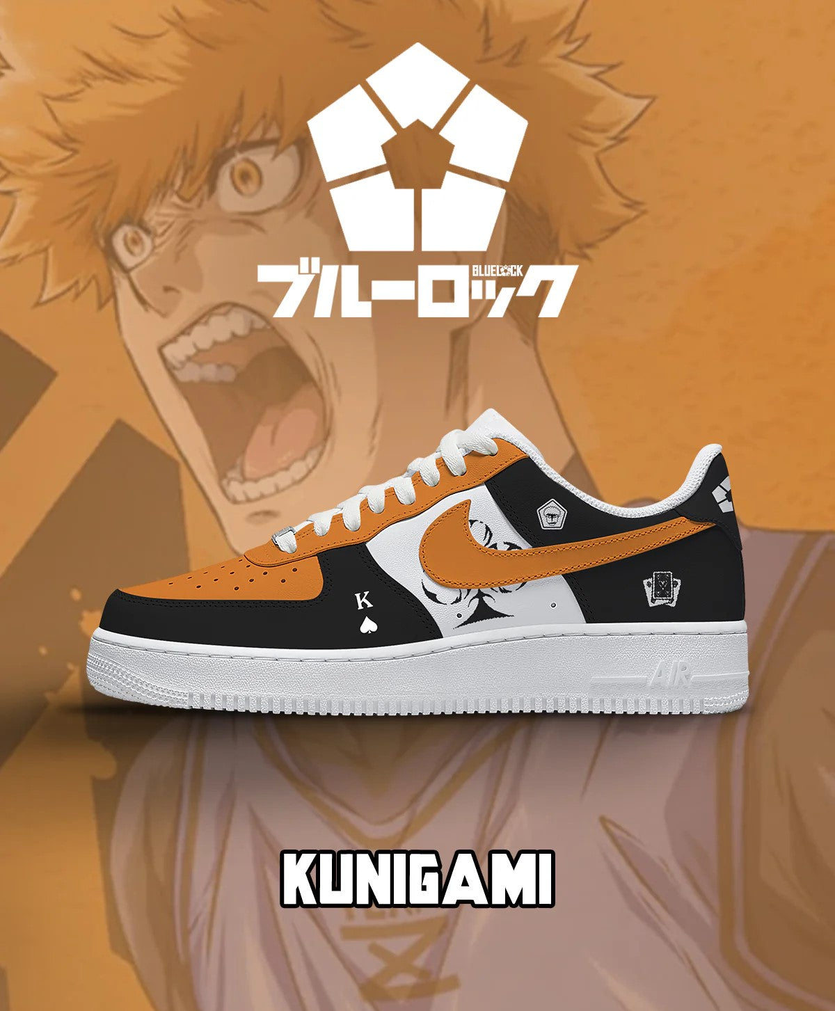 Rensuke Kunigami Custom Shoes