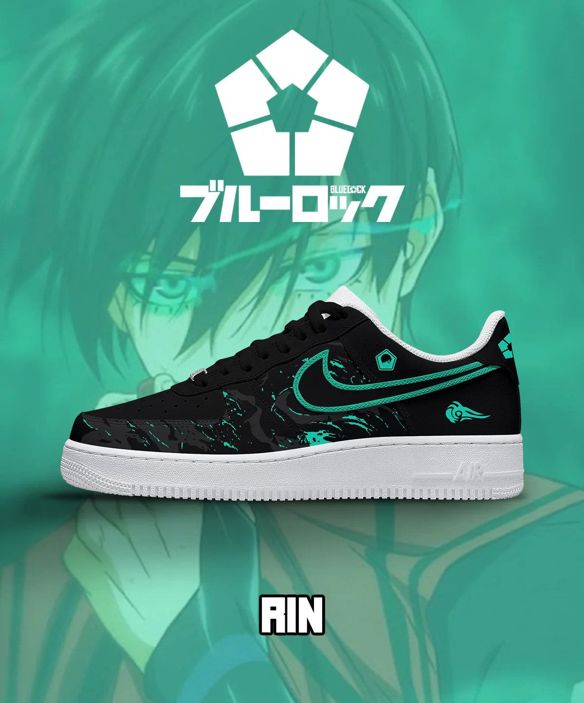 Rin Itoshi Custom Shoes