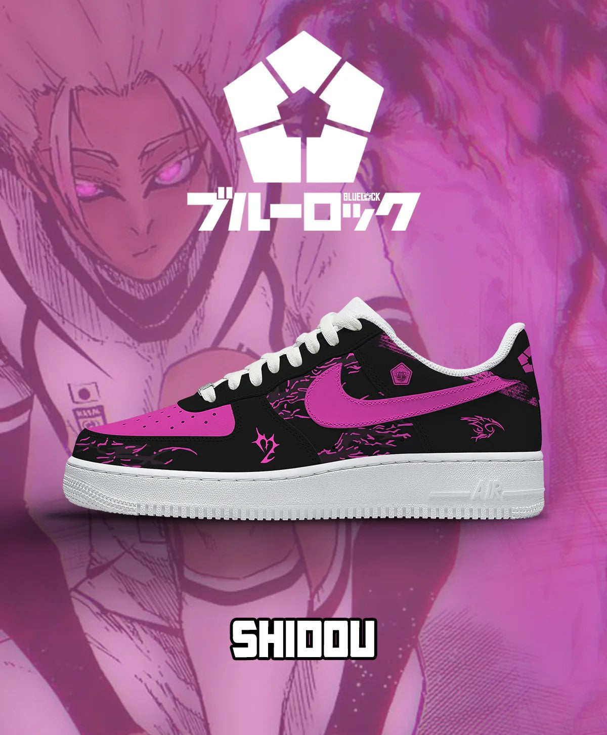 Ryusei Shido Custom Shoes