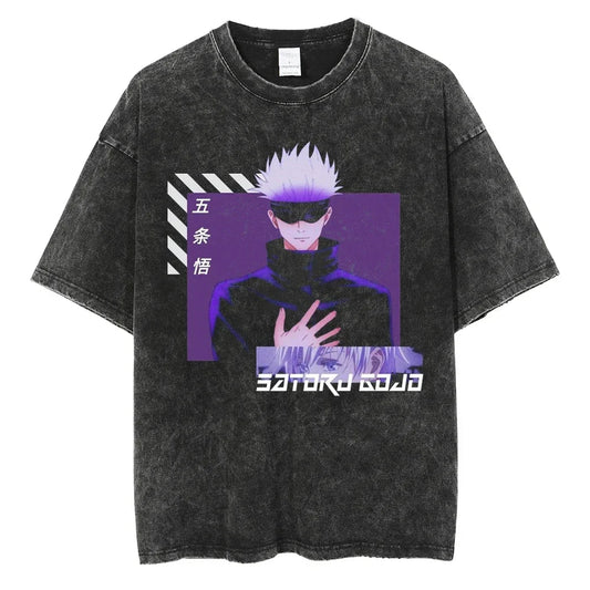 Vintage Oversize Saturo Gojo 2 T-Shirt