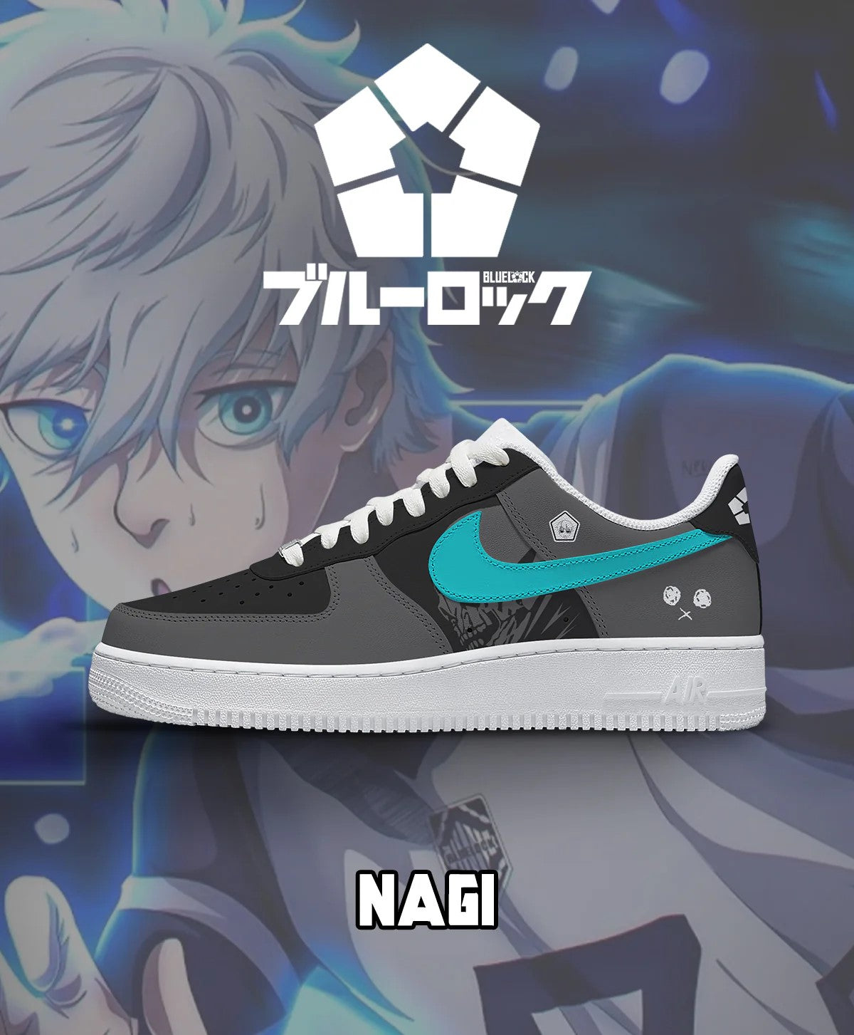 Seishiro Nagi Custom Shoes