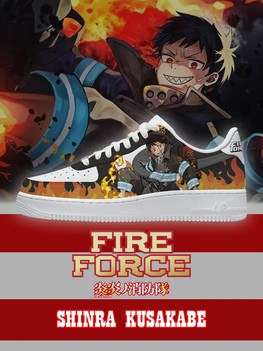 Shinra Kusakabe V.1 Custom Shoes
