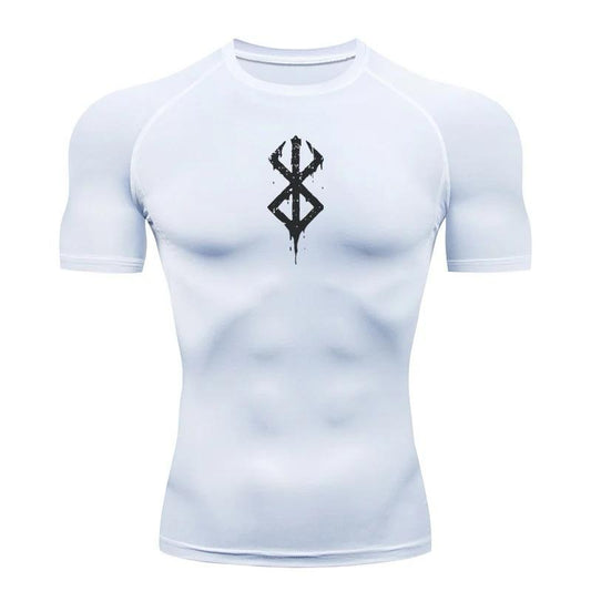 Anime Men's Compression Shirt Fitness Sport