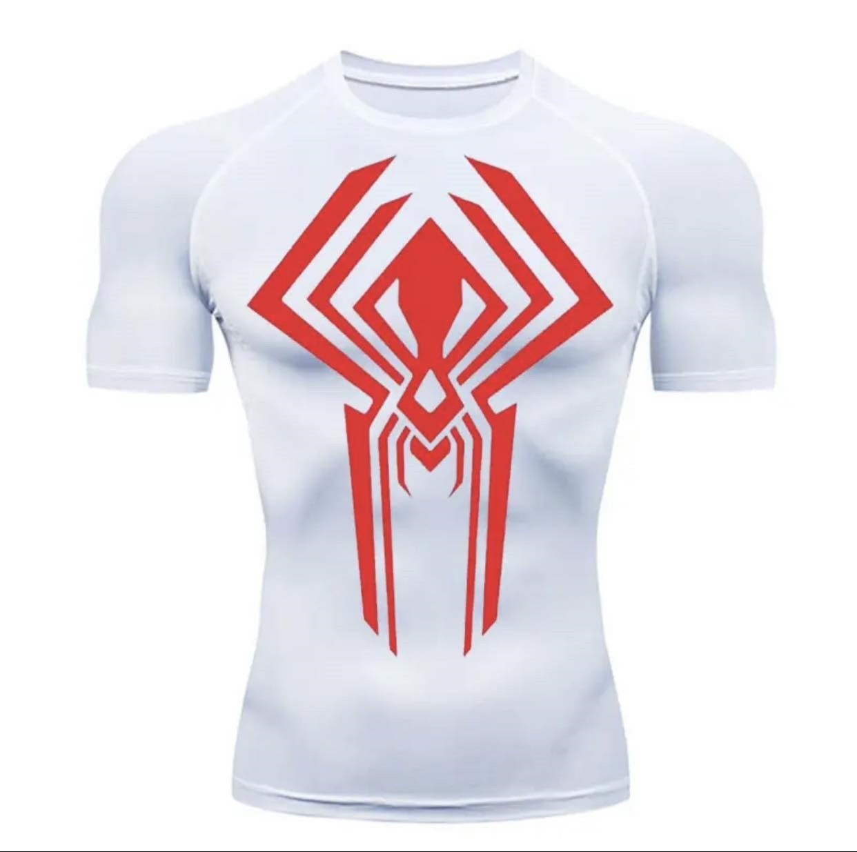 Spider T-Shirt Men's Fitness Sun Protection Sports Anime