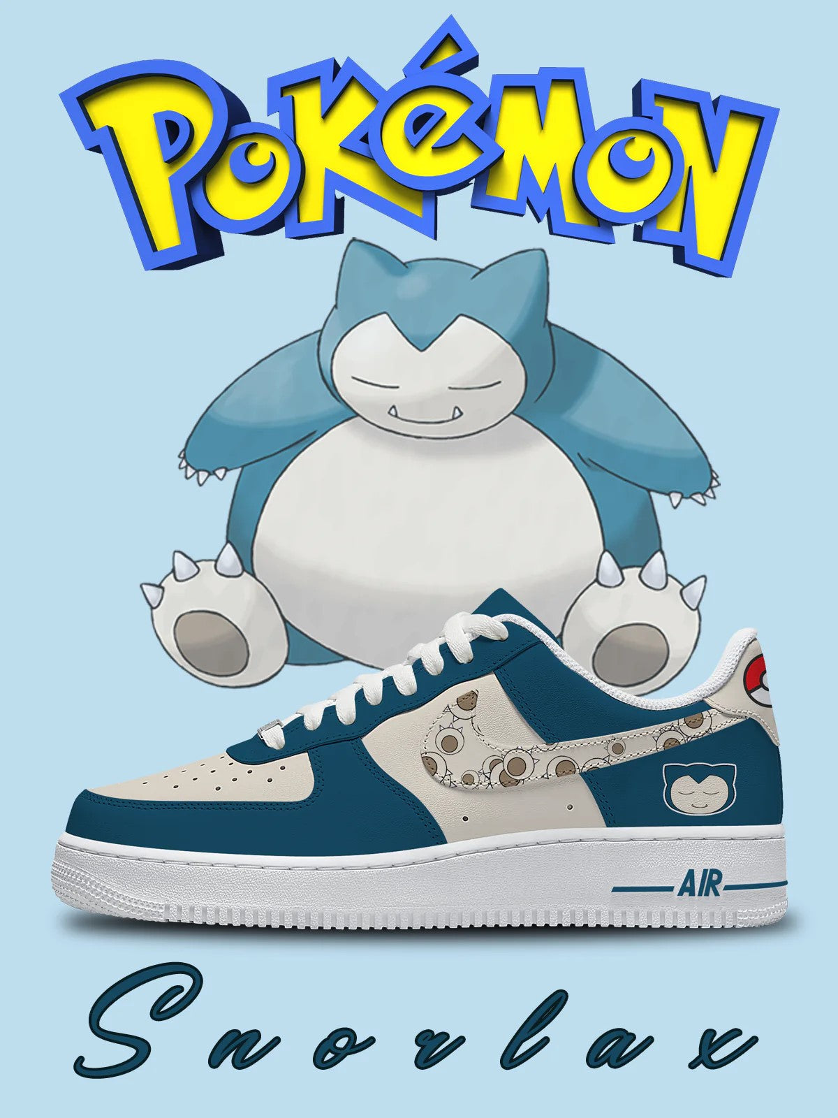 Snorlax Custom Shoes