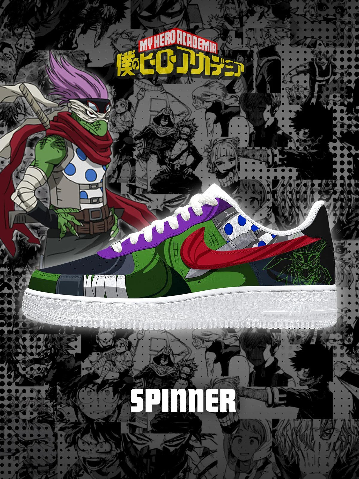 Spinner Custom Shoes