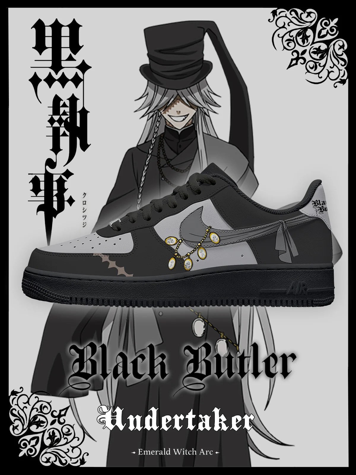 Undertaker V.1 Custom Shoes