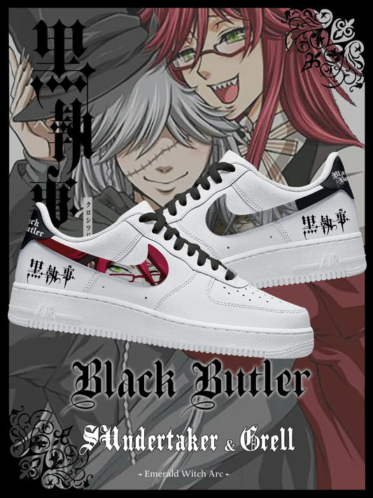 Undertaker and Grell V.2 Custom Shoes