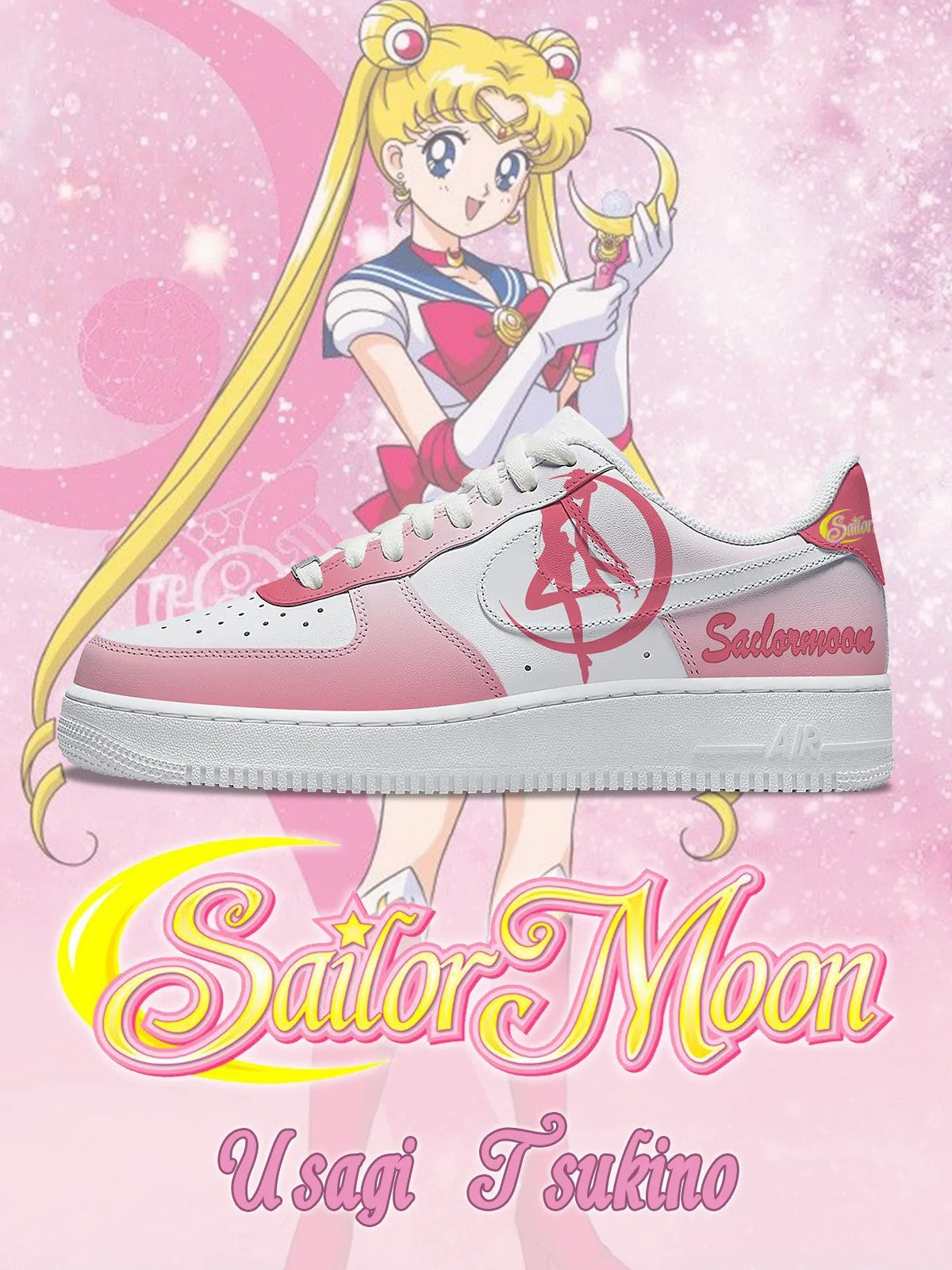 Usagi Tsukino V.3 Custom Shoes