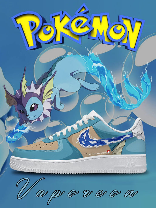 Vaporeon Custom Shoe