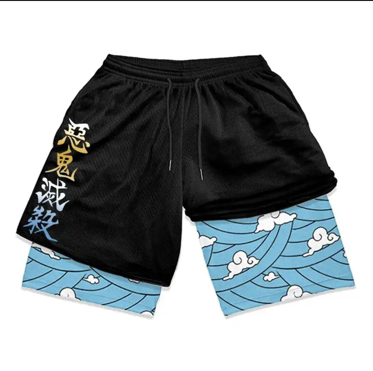 Shorts Gym for Men Anime